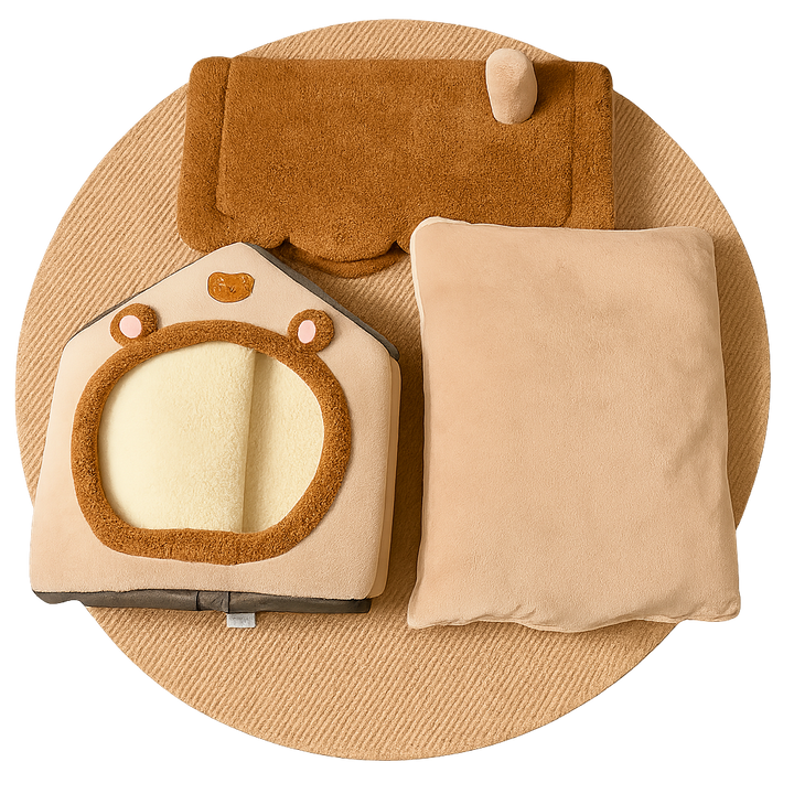 Foldbar Katte- og Hundehule