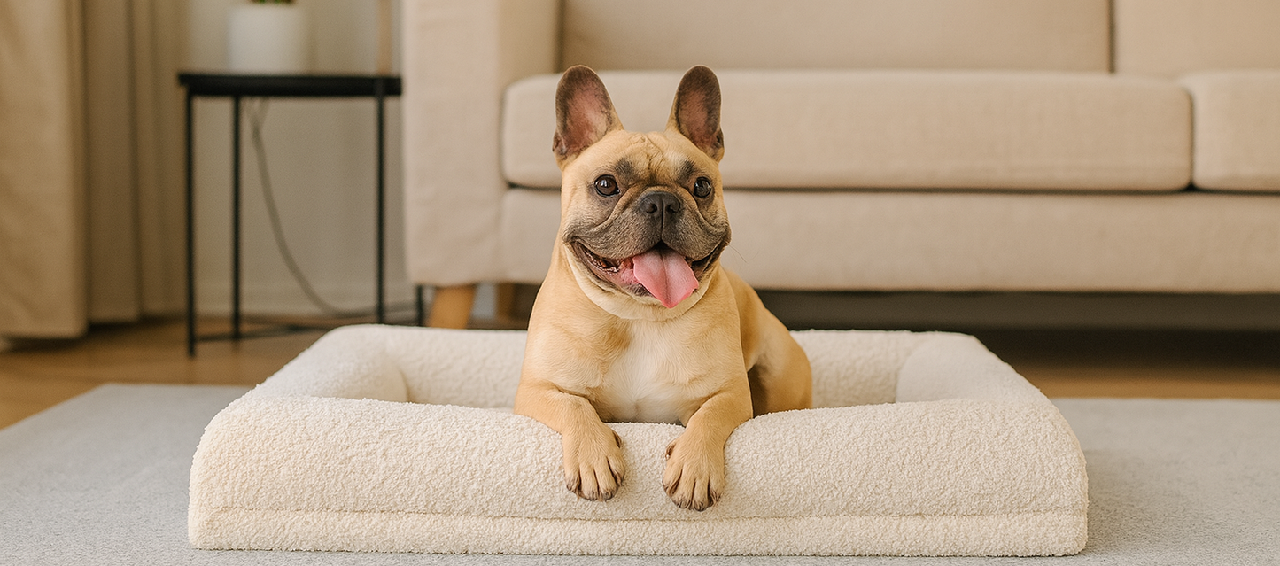 Premium Bouclé Kæledyrsseng