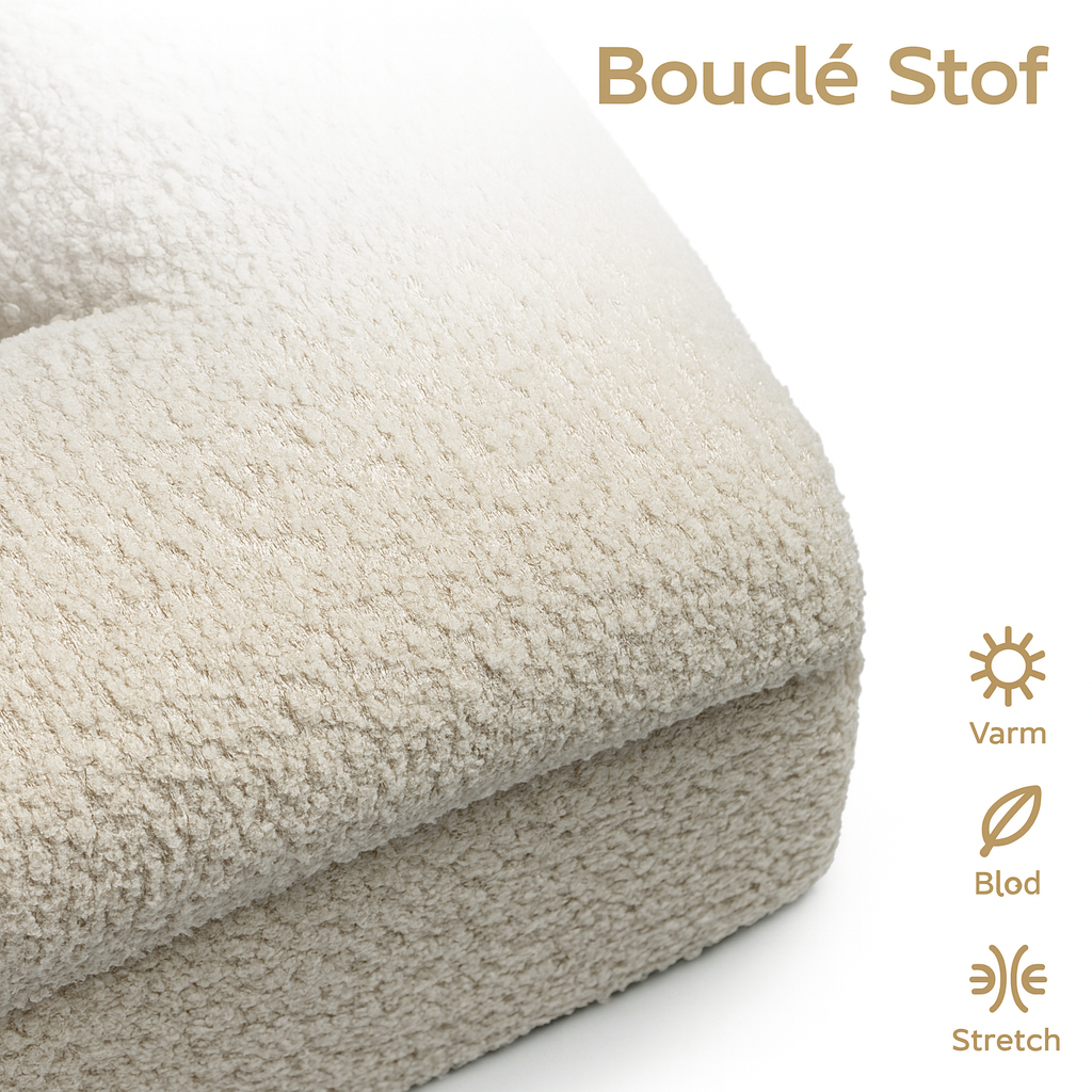 Premium Bouclé Kæledyrsseng